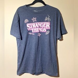 Netflix Stranger Things short sleeve‎ graphic T-shirt women’s M casual summer